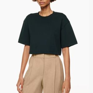 NWOT Aritzia Babaton Pegasus T-Shirt (Black)